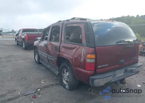 2002 Chevrolet Tahoe Ls z USA, uszkodzony, nr VIN 1GNEC13Z82R317057